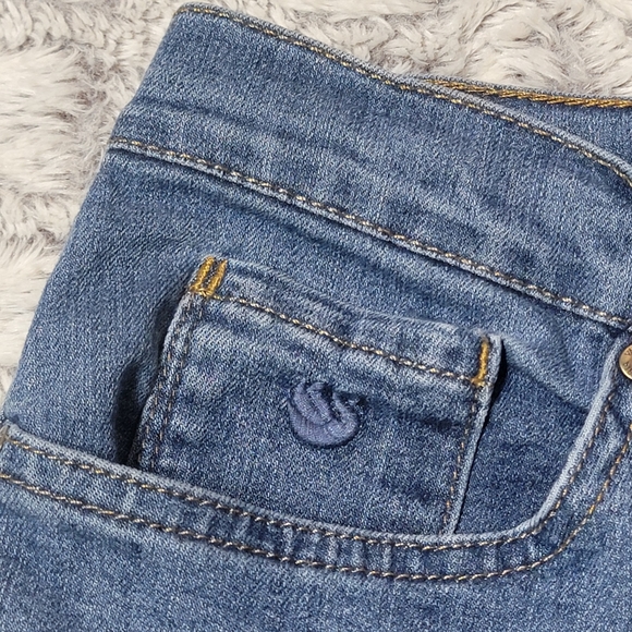 Gloria Vanderbilt Amanda Blue Jeans, Excellent Condition, Women's Size 14 Short - Picture 4 of 9